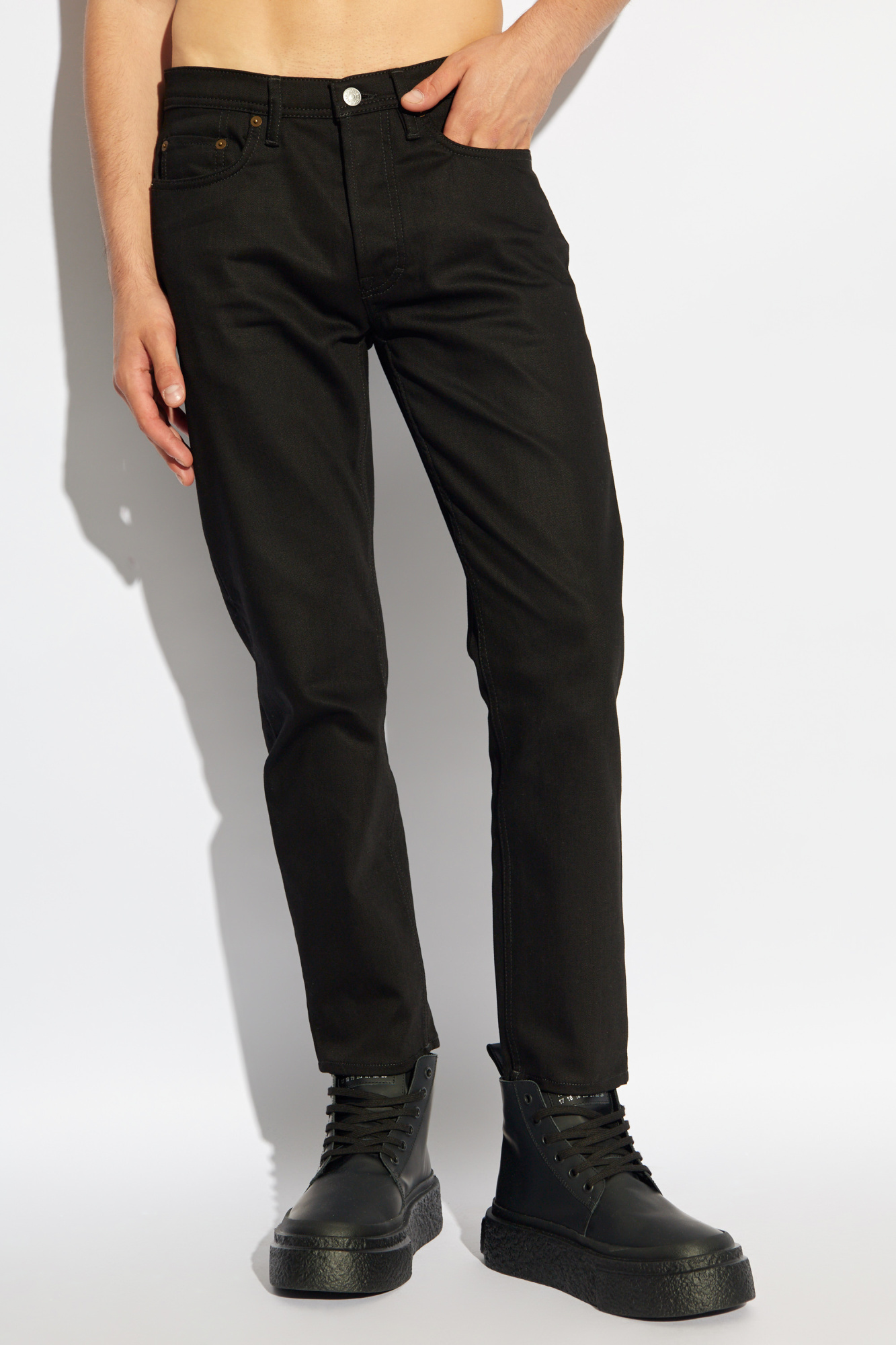 高速 割引 2025 西日本 Studios Acne Acne Men's | jeans slim 'River' Studios パンツ
